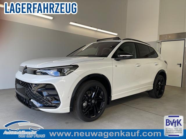 Volkswagen Tiguan - R-Line 193PS TDI 4M Black+AHK+Stdhz+360°+Leder+IQ.Light+Drive+HUD+Harman+Pano