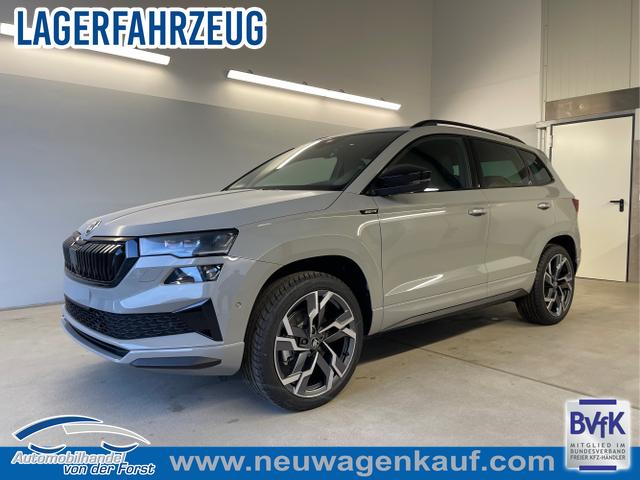 Skoda Karoq - Sportline TSI 4x4 360&deg;+19 Zoll+Navi+AHK+360&deg;+ACC+Frontscheibe beheizbar+Travel Assist
