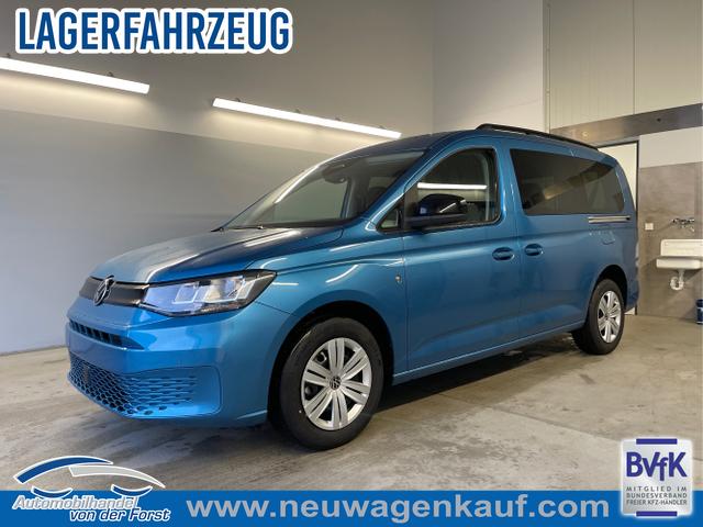 Volkswagen Caddy - Maxi 115PS DSG AHK+7 Sitze+Kamera+App-Connect+Winterpaket+ACC+SideAssist
