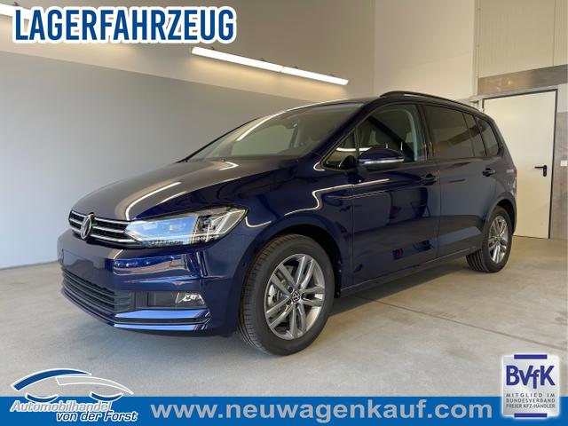 Volkswagen Touran - Comfortline 150PS 7Si+IQ.Light+TrailerAss+Cam+Navi+Kamera+Alarm+Kessy+App-Connect