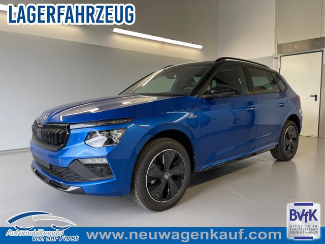 Skoda Kamiq - Monte Carlo 115PS DSG AHK+Navi+Matrix+GV5+Pano+Kessy+Kamera+Alu17+Sitzheiz