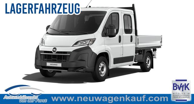 Opel Movano - Pritschenwagen Doppelkabine L3 3.5t verstärkt 2.2 BlueHDi 180 8- Movano