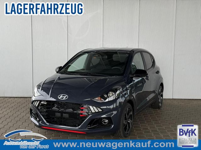 Hyundai i10 - i10 1.0 T-GDI 90 PS 5MT N Line 5 Sitzer / Navi /  Sitz + Lenkradheizung / Klimaautomatik / Einparkhilfe H + Kamera