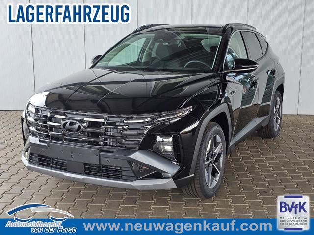 Hyundai TUCSON - Tucson E-Motion 1.6 T-GDI 2WD 48V DCT / Panoramadach / ACC / Sitz + Lenkradheizung / LED / Navi / PDC V&H + Kamera / Alu 18"