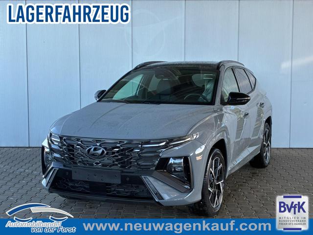 Hyundai TUCSON - Tucson N-Line 1.6 T-GDI 4WD HEV / Panoramadach / 4x Shz / ACC / Head-Up / Krell-Soundsystem /  E-Klappe /  Matrix-LED /  E-Sitze / Alu 19"