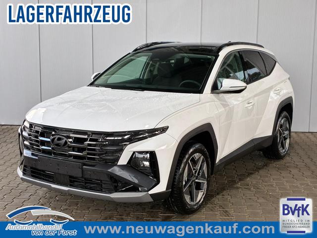 Hyundai TUCSON - Tucson E-Motion 1.6 T-GDi 2WD HEV / Panoramadach / ACC / LED / Sitz + Lenkradheizung / Navi / PDC V&H + Kamera / Alu 18"