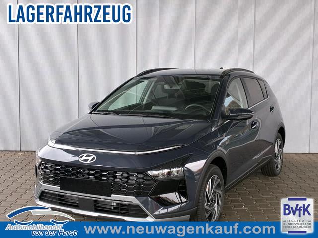 Hyundai BAYON - BAYON Premium 1.0 T-GDI 100 PS 48V 7DCT / Keyless / ACC / Soundsystem BOSE / Sitz + Lenkradheizung / LED / Navi / PDC V&H + Kamera / Totwinkel / Alu 16"