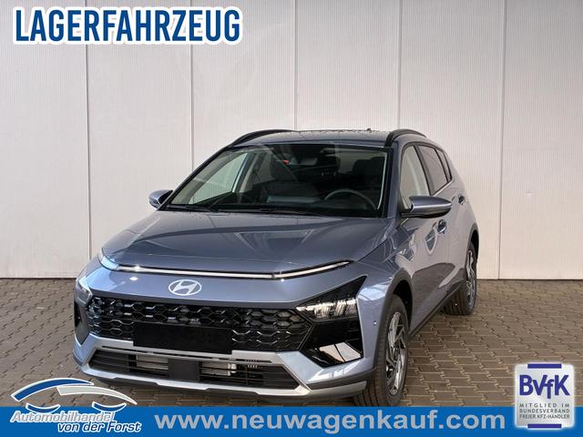 Hyundai BAYON - BAYON Premium 1.0 T-GDI 100 PS 48V 7DCT / Keyless / ACC / Soundsystem BOSE / Sitz + Lenkradheizung / LED / Navi / PDC V&H + Kamera / Totwinkel / Alu 16"