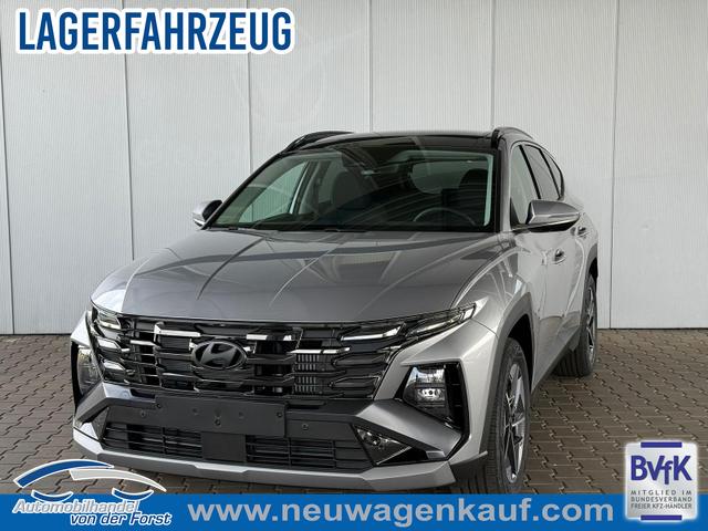 Hyundai TUCSON - Tucson E-Motion 1.6 T-GDI 2WD 48V DCT / Panoramadach / ACC / Sitz + Lenkradheizung / LED / Navi / PDC V&H + Kamera / Alu 18"