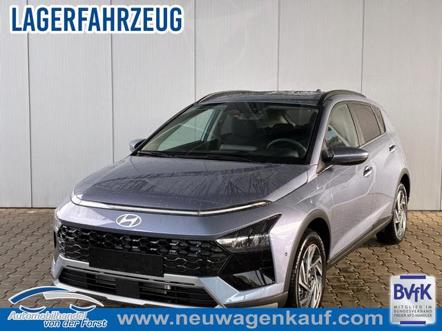 Hyundai BAYON - BAYON Premium Sky 1.0 T-GDI 100 PS 48V 7DCT / Keyless / ACC / Soundsystem BOSE / Sitz + Lenkradheizung / LED / Navi / PDC V&H + Kamera / Totwinkel / Alu 16"
