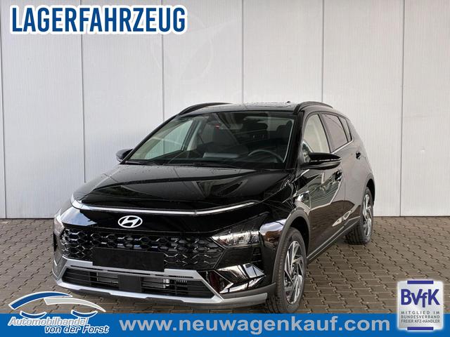 Hyundai BAYON - BAYON Premium Sky 1.0 T-GDI 100 PS 48V 7DCT / Keyless / ACC / Soundsystem BOSE / Sitz + Lenkradheizung / LED / Navi / PDC V&H + Kamera / Totwinkel / Alu 16"