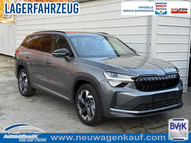Skoda Kodiaq - Sportline Kodiaq Sportline 2.0 TSI DSG 4x4 7Sitzer*Standheizung*AHK*NAVI*SHZ*Matrix*360&deg;*IPA*Keyless*Canton