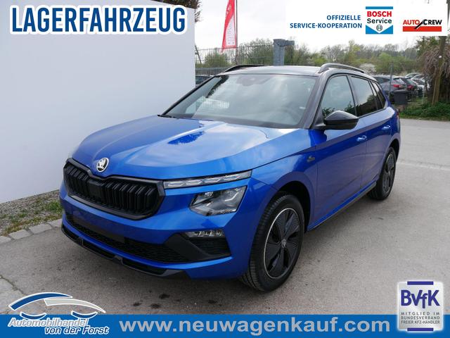 Skoda Kamiq - Monte Carlo Kamiq Monte Carlo 1,5 TSI DSG*AHK-SCHWENKBAR*PDC*MATRIX-LED*KAMERA*SHZ*17-ZOLL