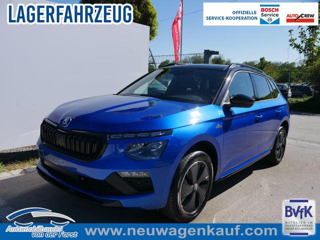 Skoda Kamiq - Monte Carlo Kamiq Monte Carlo 1,5 TSI DSG *AHK-SCHWENKBAR*PDC-HINTEN*KAMERA*SHZ*KESSY*LENKRADHEIZUNG*