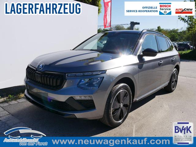 Skoda Kamiq - Monte Carlo Kamiq Monte Carlo 1,5 TSI DSG *AHK-SCHWENKBAR*PDC-HINTEN*KAMERA*SHZ*KESSY*LENKRADHEIZUNG*