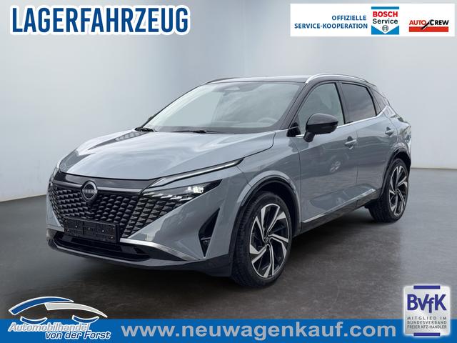 Nissan Qashqai - Tekna+ 1,3 DIG 4x4 Tekna+ 20 Zoll Panorama Head-up 360&deg; Leder Massage Navi el Heckklappe