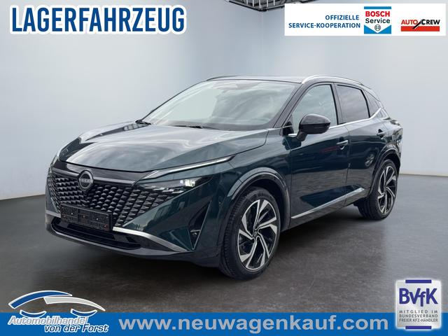 Nissan Qashqai - Tekna+ 1,3 DIG 4x4 Tekna+ 20 Zoll Panorama Head-up 360&deg; Leder Massage Navi el Heckklappe