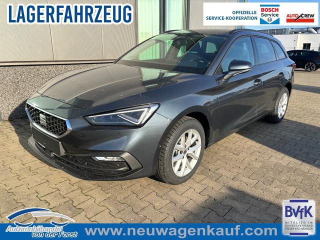 Seat Leon Sportstourer - "Style" LIEFERUNG KOSTENLOS & PREISGARANTIE! 1.5 TSI 115PS, MAGNETIC-GRAU-METALLIC, 5 Jahre Garantie, 16" ALU, MATRIX-LED, Privacy-Glas, Winter-Paket, 3-Zonen-Climatronic, ParkAssist, Parksensoren v/h, R&uuml;ckfahrkamera, Radio 10,4" + Full-Link, Tempomat, M-Lederlenkrad, variabler Ladeboden