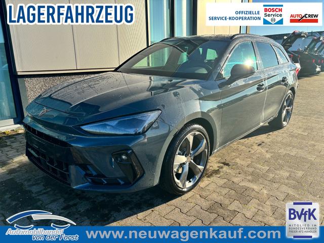 Cupra Leon Sportstourer - "CUPRA" LIEFERUNG KOSTENLOS & PREISGARANTIE* 1.5 TSI 150PS 6-Gang, 5 Jahre Garantie, AHK SCHWENKBAR, EDGE-PAKET, WINTER-PAKET, Elektr. Heckklappe, Dachreling, 18" Alu, Voll-LED-Scheinwerfer, 3Z-Climatronic, ACC/Tempomat, Digitales Cockpit, Full Link, Parksensoren v/h, Privacy-Glas, M-Lederlenkrad