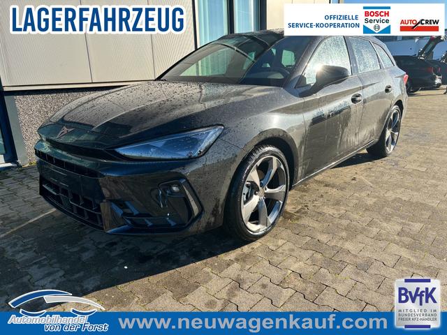 Cupra Leon Sportstourer - "CUPRA" LIEFERUNG KOSTENLOS & PREISGARANTIE* 1.5 TSI 150PS, 5J Garantie, SCHWARZ-METALLIC, ANH&Auml;NGERKUPPLUNG, EDGE-PAKET (KEYLESS, ALARM, R&Uuml;CKFAHRKAMERA), SCHALENSITZE / FAHRERSITZ ELEKTRISCH, SITZHEIZUNG, 18" ALU, ELEKTR. HECKKLAPPE, 3Z-Climatronic, ACC, Full Link, Parksensoren v/h, Privacy-Glas