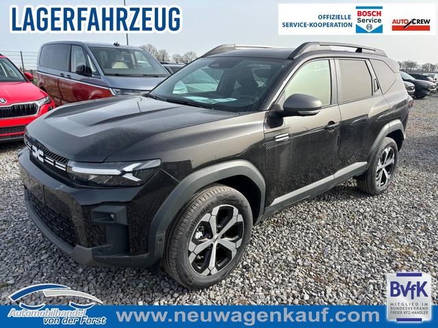 Dacia Bigster - "Journey" LIEFERUNG KOSTENLOS! hybrid 155 (FULL-HYBRID) (Benzin+Elektro) AUTOMATIK, SCHWARZ-MET + WINTER-PAKET (Vordersitze, Lenkrad, Frontscheibe beheizt) + PARKING (Toter-Winkel, 360&deg;Kamera, Parksensoren vorn/hinten), Klimaautomatik, Privacy, NAVI, ELEK. HECKKLAPPE, 18" Alu, ACC