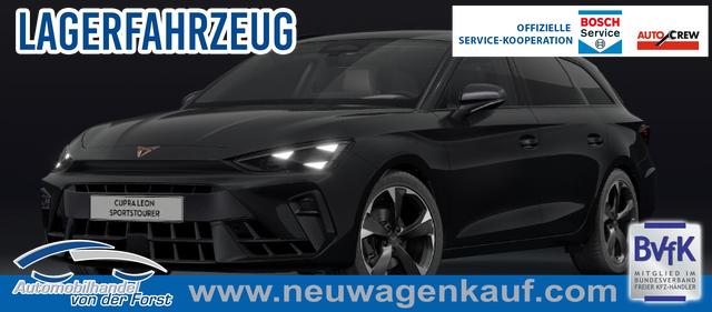 Cupra Leon Sportstourer - Sonderaktion "Basis" 1.5 eTSI 150PS DSG (AUTOMATIK), SCHWARZ, ANH&Auml;NGERKUPPLUNG, ELEKTR. HECKKLAPPE, KESSY, ALARM, R&Uuml;CKFAHRKAMERA, 18" Alu, Sitzheizung, M-Lederlenkrad beheizt, Parksensoren vorne und hinten, Adaptiver Tempomat, 3-Zonen-Climatronic, Radio 12,9" + Full Link