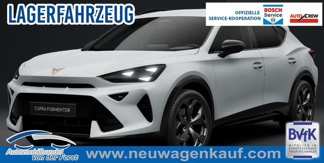 Cupra Formentor - Sonderaktion "Basis" 1.5 eTSI 150PS DSG (AUTOMATIK), ANH&Auml;NGERKUPPLUNG, KESSY, ALARM, R&Uuml;CKFAHRKAMERA, ELEKTR. HECKKLAPPE, 18" Alu, Sitzheizung, M-Lederlenkrad beheizt, 3-Zonen-Climatronic, Parksensoren vorne/hinten, ACC-Tempomat, Digitales Cockpit 10", Radio 12,9"+Full-Link