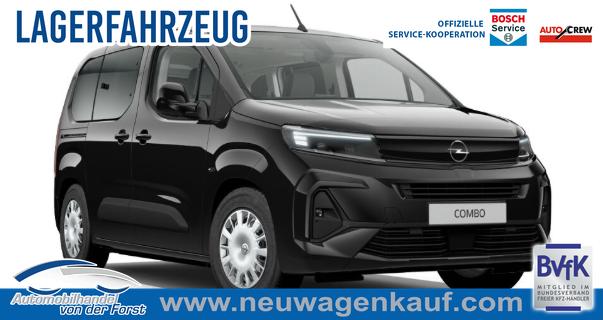 Opel Combo - N1 Edition 1.5 Diesel 130PS AUTOMATIK, 5-Sitzer, Karbon-Schwarz Metallic, NAVI, Parksensoren hinten, R&uuml;ckfahrkamera, KEYLESS, 2-Zonen-Klimaautomatik, Schiebet&uuml;re links/rechts, 16" Alu, Abgedunkelte Scheiben hinten, Tempomat, IntelliLux Matrix-Licht