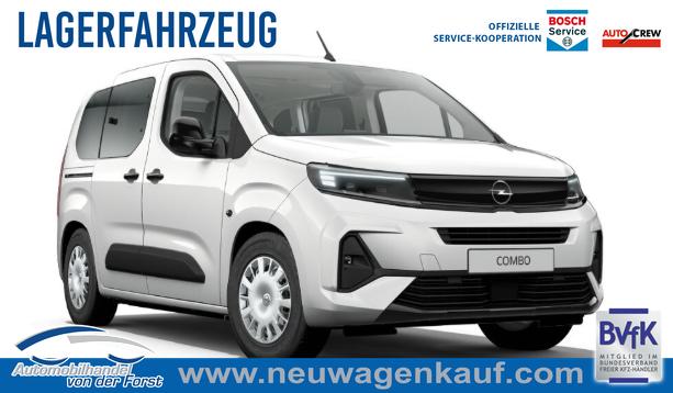 Opel Combo - N1 Edition 1.5 Diesel 130PS AUTOMATIK, 5-Sitzer, Kaolin-Wei&szlig;, NAVI, Parksensoren hinten, R&uuml;ckfahrkamera, KEYLESS, 2-Zonen-Klimaautomatik, Schiebet&uuml;re links/rechts, 16" Alu, Abgedunkelte Scheiben hinten, Tempomat, IntelliLux Matrix-Licht