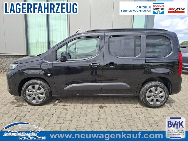 Opel Combo - N1 Edition 1.5 Diesel 130PS AUTOMATIK, 5-Sitzer, Karbon-Schwarz Metallic, NAVI, Parksensoren hinten, R&uuml;ckfahrkamera, KEYLESS, 2-Zonen-Klimaautomatik, Schiebet&uuml;re links/rechts, 16" Alu, Abgedunkelte Scheiben hinten, Tempomat, IntelliLux Matrix-Licht