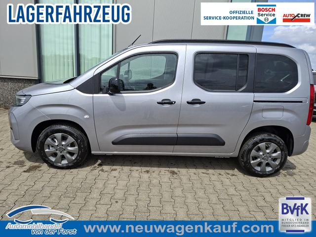 Opel Combo - N1 Edition 1.5 Diesel 130PS AUTOMATIK, 5-Sitzer, Kontrast-Grau Metallic, NAVI, Parksensoren hinten, R&uuml;ckfahrkamera, KEYLESS, 2-Zonen-Klimaautomatik, Schiebet&uuml;re links/rechts, 16" Alu, Abgedunkelte Scheiben hinten, Tempomat, IntelliLux Matrix-Licht