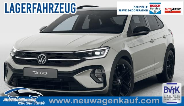 Volkswagen Taigo - "R-Line LIMITED" LIEFERUNG KOSTENLOS & PREISGARANTIE* 1.5 TSI 150PS DSG, 5JAHRE GARANTIE, 18" Alu, CLIMATRONIC, SITZHEIZUNG, ASCOT-GRAU/DACH SCHWARZ, LED-MATRIX-Scheinwerfer IQ LIGHT, Keyless, Sicht-Paket, R&uuml;ckfahrkamera, Parksensoren vo/hi, Abgedunkelte Scheiben, Radio Ready2Discover/App-Connect, Sportsitz