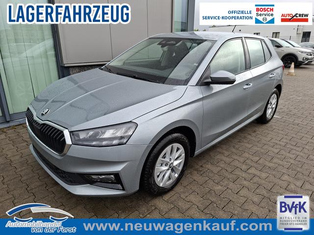 Skoda Fabia - "EXTRA PLUS" (2) LIEFERUNG KOSTENLOS & PREISGARANTIE* 1.0 TSI 116PS, 5 Jahre Garantie, SMOKEY-SILBER METALLIC, CLIMATRONIC, BEHEIZTE FRONTSCHEIBE, SITZHEIZUNG, M-Lederlenkrad BEHEIZT, 15" ALU, Parksensoren hinten, R&uuml;ckfahrkamera, Infotainment 8", Virtual Cockpit, Tempomat, NSW, Wireless SmartLink