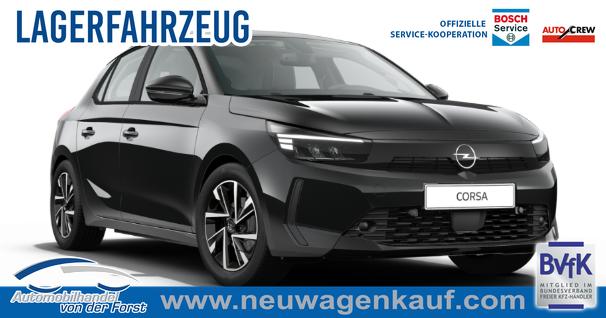 Opel Corsa - (ca. 37% Preisvorteil) 1.2 Turbo 100PS "EDITION", Schwarz-Metallic, 16" Alufelgen, Sitzheizung, Lederlenkrad beheizt, Parksensoren hinten, Klimaanlage, Radio AndroidAuto/Apple CarPlay, Tempomat, ZV mit Fernbedienung