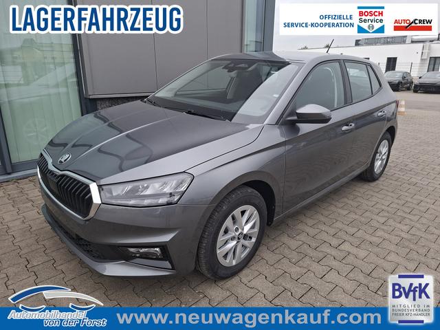 Skoda Fabia - "EXTRA PLUS" (2) LIEFERUNG KOSTENLOS & PREISGARANTIE* 1.0 TSI 116PS, 5 Jahre Garantie, GRAPHIT-GRAU METALLIC, CLIMATRONIC, BEHEIZTE FRONTSCHEIBE, SITZHEIZUNG, M-Lederlenkrad BEHEIZT, 15" ALU, Parksensoren hinten, R&uuml;ckfahrkamera, Infotainment 8", Virtual Cockpit, Tempomat, NSW, Wireless SmartLink
