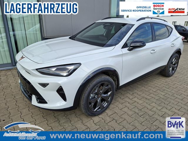 Cupra Formentor - Sonderaktion "Basis" 1.5 eTSI 150PS DSG (AUTOMATIK), ANH&Auml;NGERKUPPLUNG, KESSY, ALARM, R&Uuml;CKFAHRKAMERA, ELEKTR. HECKKLAPPE, 18" Alu, Sitzheizung, M-Lederlenkrad beheizt, 3-Zonen-Climatronic, Parksensoren vorne/hinten, ACC-Tempomat, Digitales Cockpit 10", Radio 12,9"+Full-Link