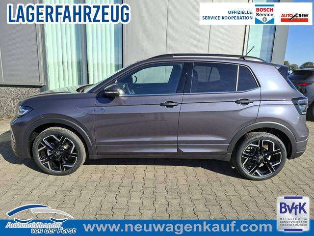 Volkswagen T-Cross - "R-Line LIMITED" LIEFERUNG KOSTENLOS & PREISGARANTIE* 1.0 TSI 115PS, Rauch-Grau-Metallic, 5 JAHRE GARANTIE, ANH&Auml;NGERKUPPLUNG, CLIMATRONIC, SITZHEIZUNG, 18" Alu, MATRIX-LED, Adaptiver Tempomat ACC, Parksensoren, R&uuml;ckfahrkamera, Keyless, Abgedunkelte Scheiben, Radio "Ready2Discover" + App-Connect