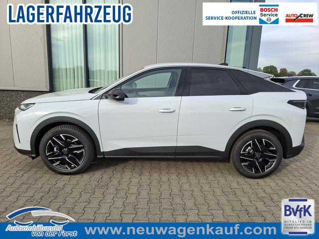 Peugeot 3008 - "Allure" Hybrid 145PS e-DCS6 (Automatik), Wei&szlig;-Metallic, ANH&Auml;NGERKUPPLUNG, Panorama-Navigations-Paket, Grip-Control-Paket, 19" ALU, Beh. Frontscheibe, Trennnetz, Adaptiver Tempomat, Toter-Winkel, 360&deg;Kamera, Parksensoren vorn/hinten, Lenkradheizung, Alarmanlage