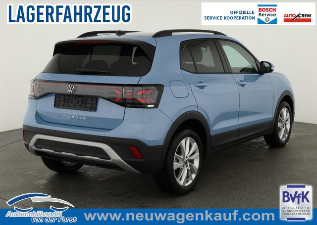 Volkswagen T-Cross - 1.0 TSI 85 kW Life T-Cross 1.0 TSI DSG Life, IQ.Light, Kamera, ACC, Side, Winter, 17-Zoll