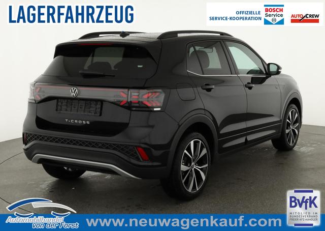 Volkswagen T-Cross - 1.5 TSI 110 kW R-Line T-Cross 1.5 TSI DSG R-Line, IQ.Light, Navi, Side, Kamera, Winter, 18-Zoll