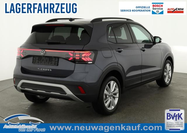 Volkswagen T-Cross - 1.0 TSI 85 kW Life T-Cross 1.0 TSI DSG Life, AHK, IQ.Light, Kamera, ACC, Side, Winter, 17-Zoll