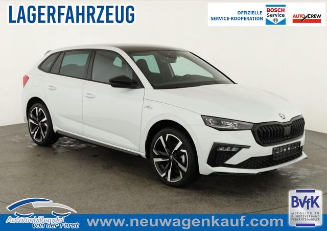 Skoda Scala - Monte Carlo Scala 1.5 TSI DSG Monte Carlo, AHK, Pano, Matrix, Winter, Kamera. 18-Zoll, 5 J.-Garantie