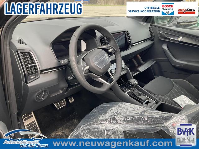 Skoda Karoq - Sportline Karoq 1.5 TSI DSG Sportline, Pano, AHK, Navi, CANTON, Matrix, AreaView, Side, FS-beheizbar