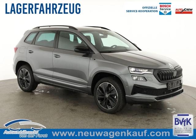 Skoda Karoq - Sportline Karoq 1.5 TSI DSG Sportline, AHK, Navi, CANTON, Matrix, AreaView, Side, Kamera, el. Klappe, FS-beheizbar