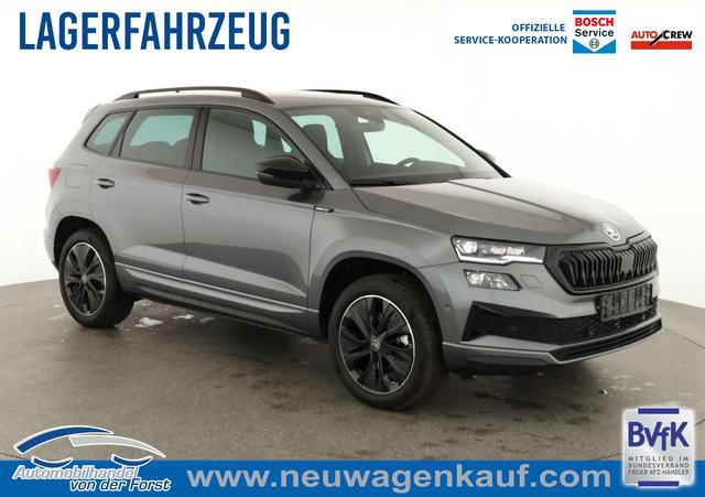 Skoda Karoq - Sportline 4x4 Karoq 2.0 TDI DSG 4x4 Sportline, AHK, Navi, Matrix, AreaView, Side, Kamera, el. Klappe, FS-beheizbar, Winter