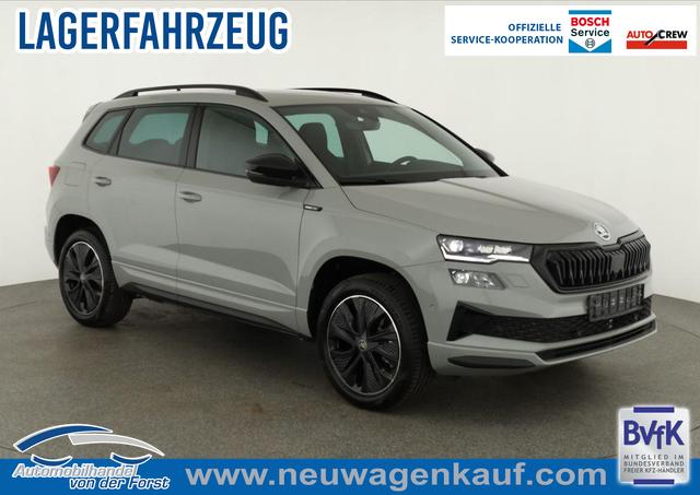 Skoda Karoq - Sportline 4x4 Karoq 2.0 TDI DSG 4x4 Sportline, Pano, AHK, Navi, Matrix, AreaView, Side, Kamera, el. Klappe, FS-beheizbar, Winter