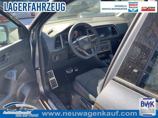 Cupra Ateca - Basis 4Drive Ateca 2.0 TSI DSG 4Drive, AHK, Navi, Kamera, Side, Winter, el. Klappe, 19-Zoll, 5 J.-Garantie