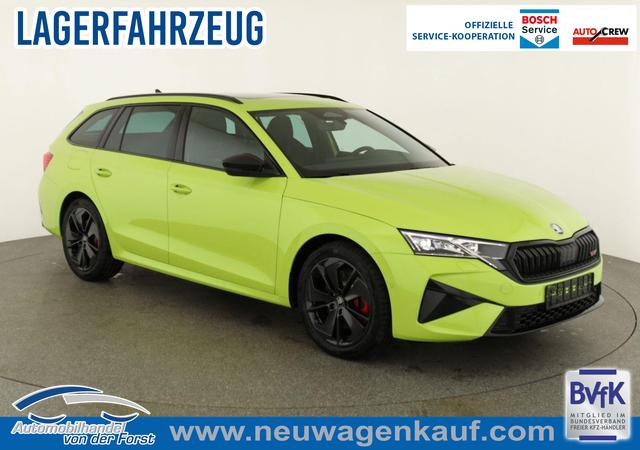 Skoda Octavia Combi - 2.0 TSI 195 kW RS Octavia Combi RS 2.0 TSI DSG, Pano, AHK, Navi, Matrix, Side, Winter, 5 J.-Garantie