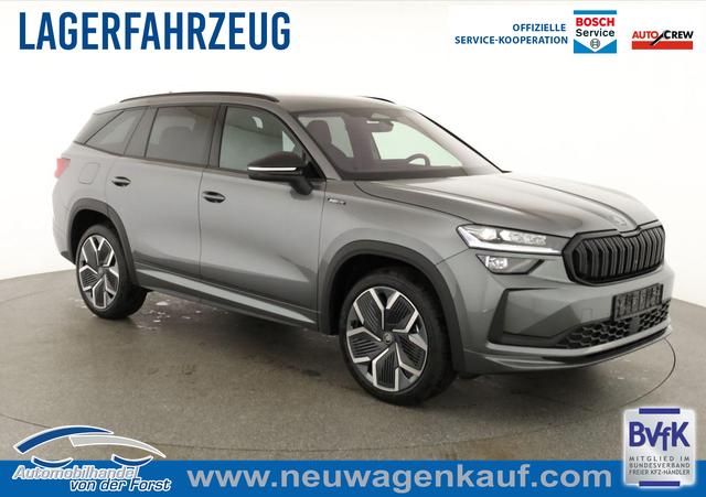 Skoda Kodiaq - 2.0 TDI 142 kW 4x4 Sportline Kodiaq 2.0 TDI DSG 4x4 Sportline, 7-Sitzer, AHK, FS-beheizbar, Matrix, el. Klappe, 20-Zoll