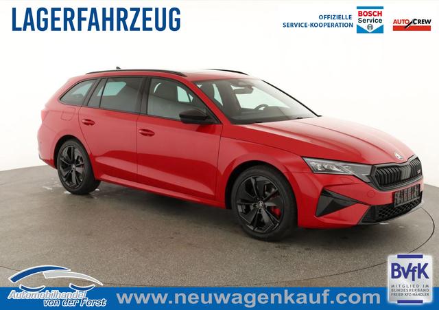 Skoda Octavia Combi - 2.0 TSI 195 kW RS Octavia Combi RS 2.0 TSI DSG, Pano, AHK, Navi, Matrix, Side, Winter, 5 J.-Garantie